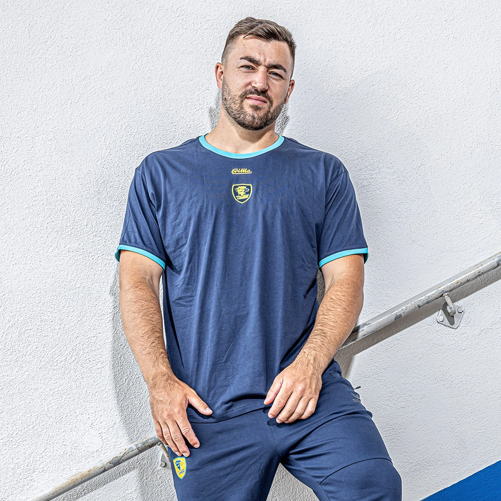 Löwen Teamshirt Blau Erwachsene