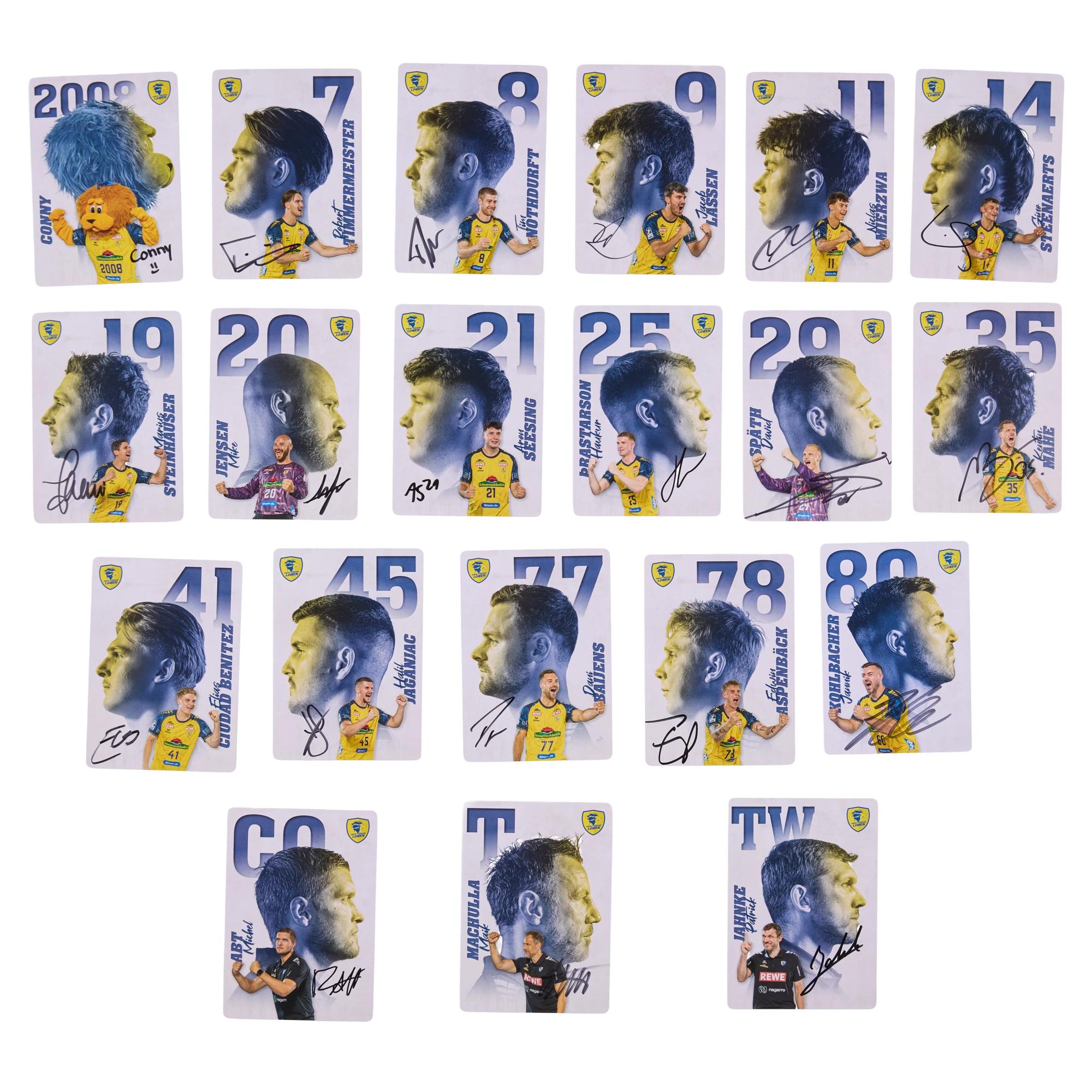 Autogrammkarten-Set Saison 26/27 - ORIGINAL SIGNIERT