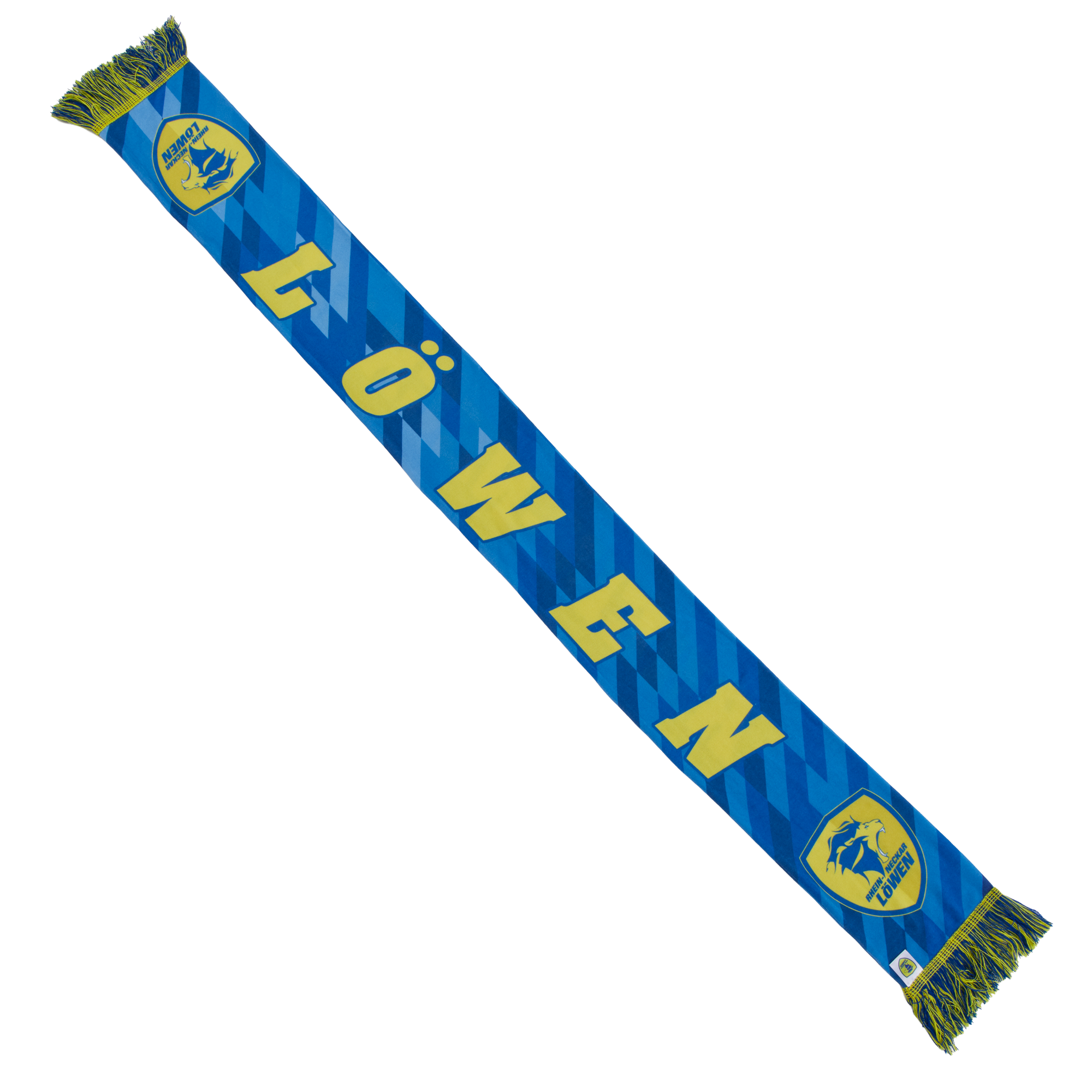 Sommerschal "Mosaik blau"