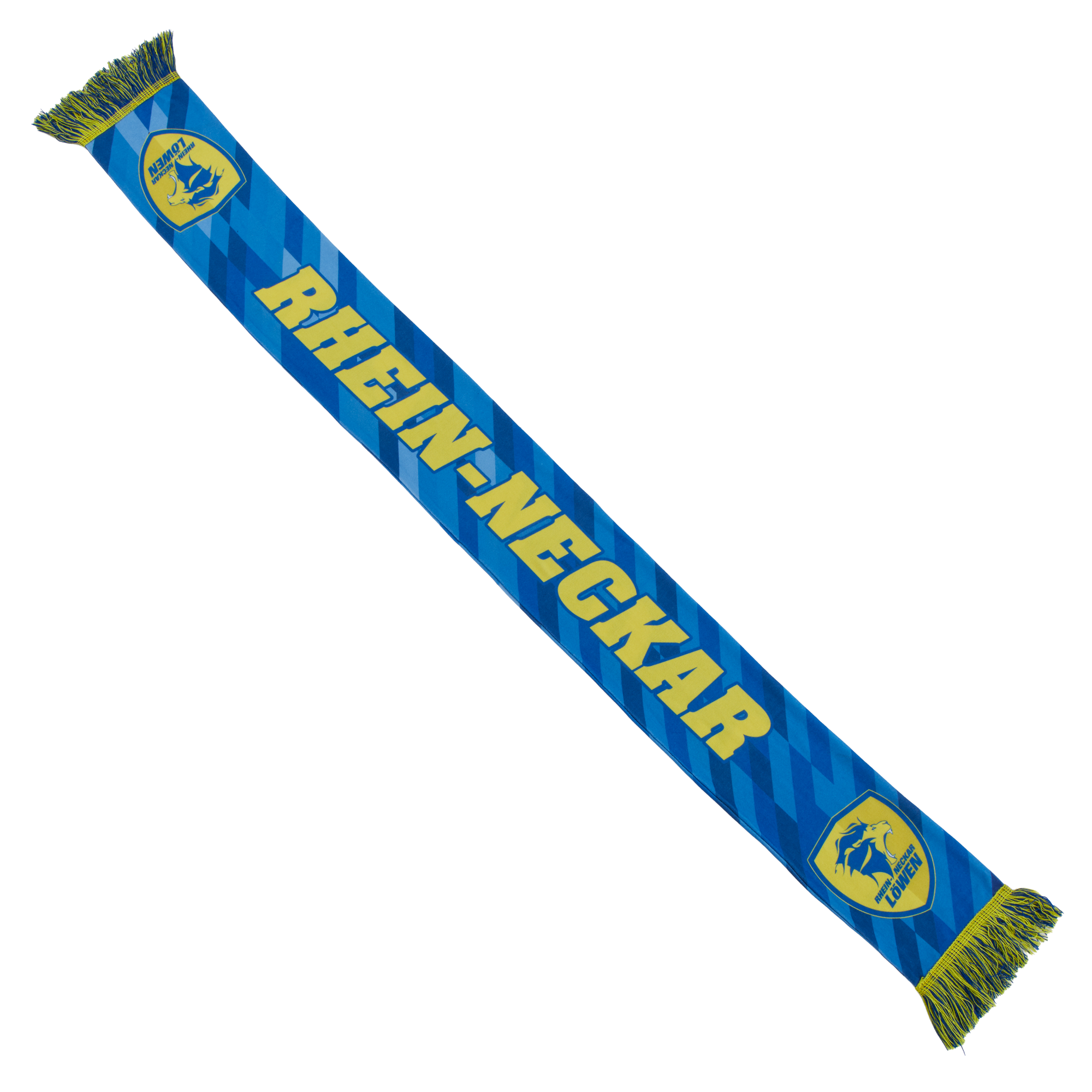 Sommerschal "Mosaik blau"