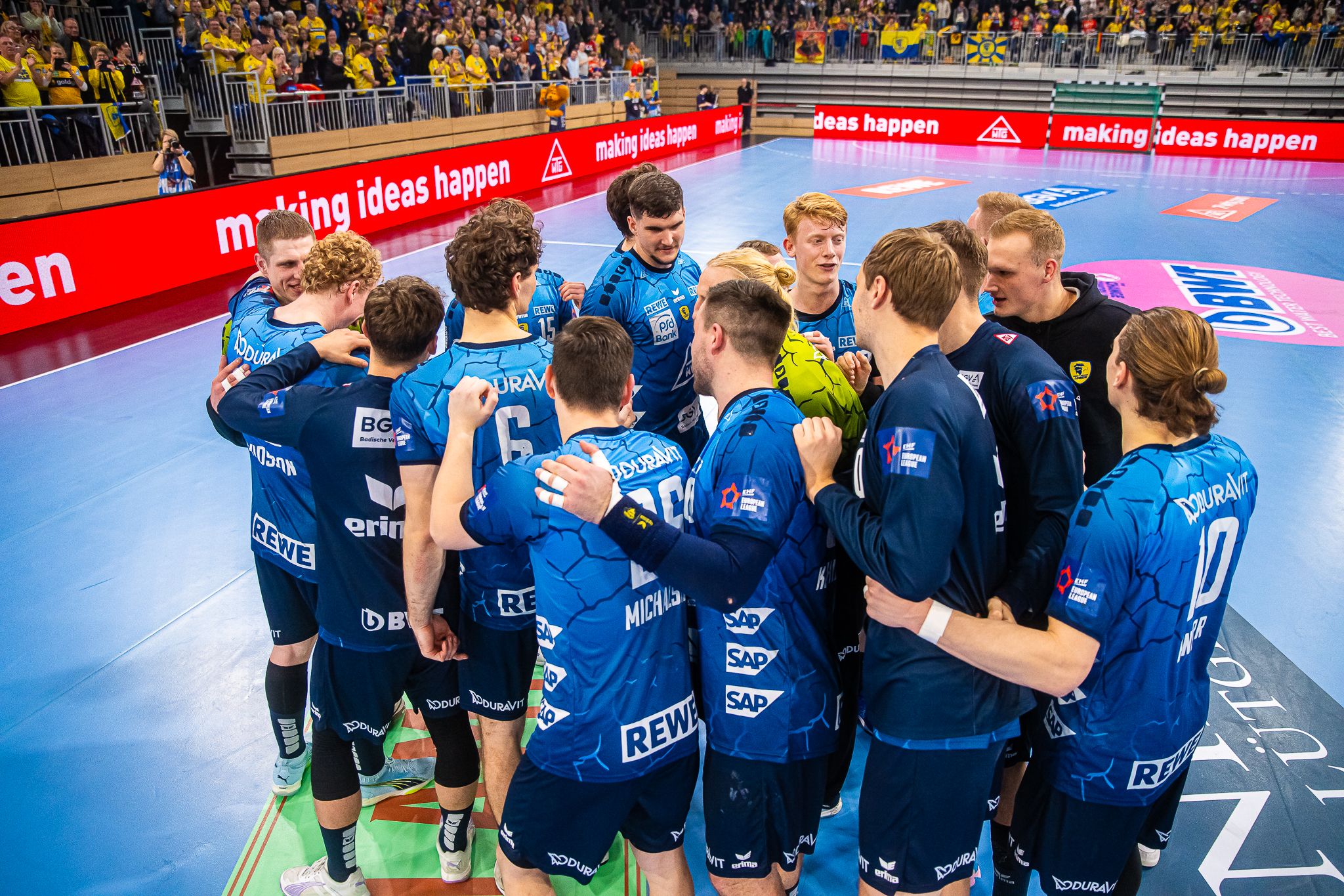 MATCHWORN EHF-Trikot blau 23/24 #78 Schwarzer