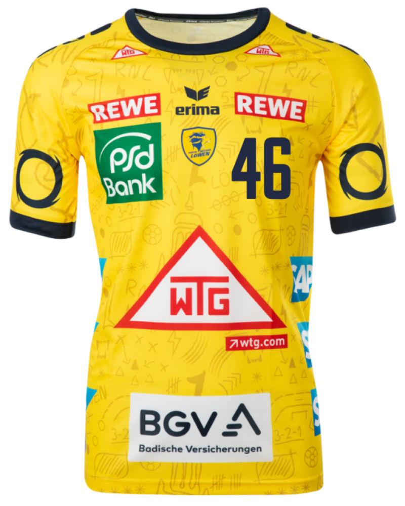 MATCHWORN Heimtrikot 23/24 #46 Straub