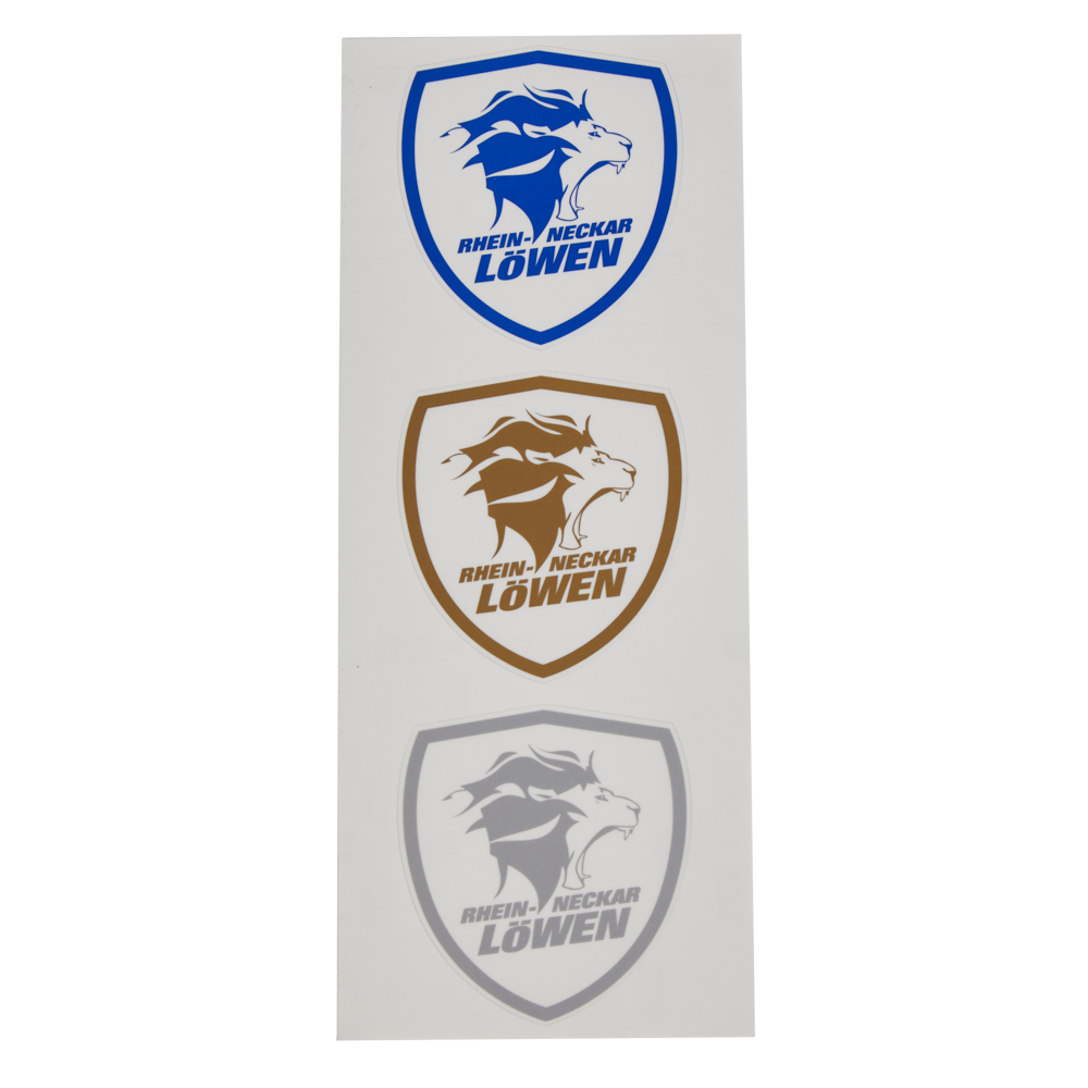 Löwen Aufkleber-Set Logo