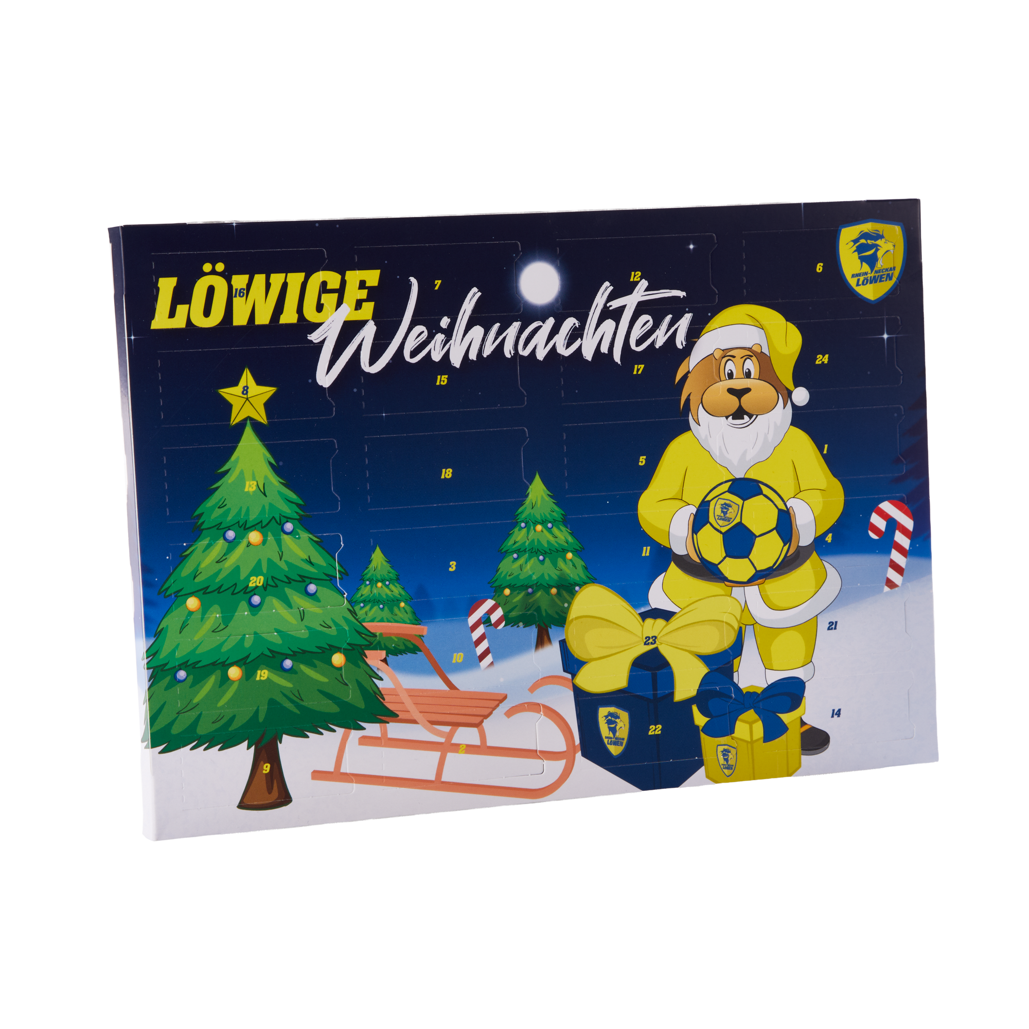 Löwen Milka-Adventskalender 2025