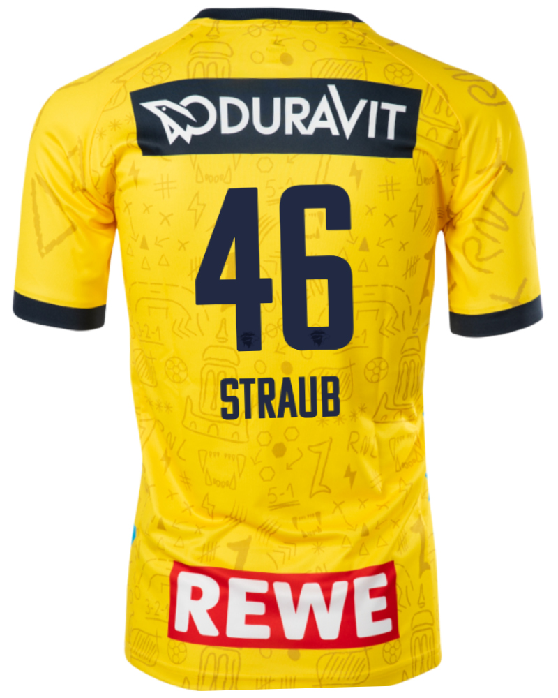 MATCHWORN Heimtrikot 23/24 #46 Straub